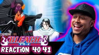 Yoruichi SPEED BLITZED Byakuya Bleach Anime Episode 40 41 REACTION [upl. by Eniluj]