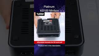 Platiinum KS100 Karaoke Minibox applianceph karaoke [upl. by Sherrod]