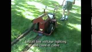 Fiber Optic Cable  Micro Trenching [upl. by Aivat]