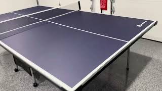 Review of The MD Sports Ping Pong Table With Net [upl. by Ihtac147]