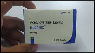 MUCOMIX Tablet  MUCOMIX 600mg Tablet  Acetylcysteine Tablets  MUCOMIX 600mg Tablet Uses Benefits [upl. by Adnwahsar]