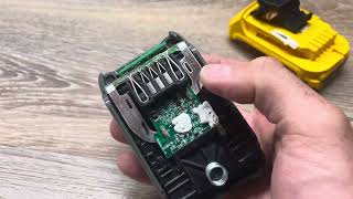 Inside a Dewalt PowerStack 17ah Battery Pack [upl. by Gimpel]