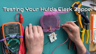 Testing Your Hulda Clark Zapper Breadboard Circuit Part 4 [upl. by Elleryt]