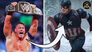 Every WWE Wrestler Appearance in Marvel Movies [upl. by Salohcin340]