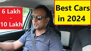 TOP 5 CARS IN 6 LAKH TO 10 LAKH BUDGET IN 2024 FOR MIDDLE CLASS [upl. by Ynahirb20]