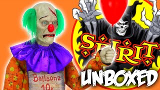 UNBOXING HECKLES  MOST AWESOME ANIMATRONIC OF SPIRIT HALLOWEEN 2023 [upl. by Asiruam]