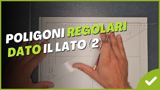 Poligoni regolari dato il lato Ettagono Ottagono Ennagono Decagono [upl. by Sellihca]