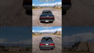 Forza Horizon 5  Toyota Chaser GT Twin Turbo 1991 vs Galant VR4 1992 Teotihuacan Drag Race Stock [upl. by Norrie]