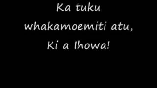 Ka Tuku Whakamoemiti with lyrics [upl. by Surdna944]