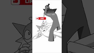 Madness Gray x Wenda incredibox sprunki animation art shorts [upl. by Llehsar711]