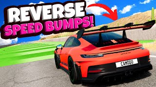 Testing EXPENSIVE Cars VS Reverse Speed Bumps Stunts in BeamNG Drive Mods [upl. by Spencer]