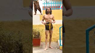 Charlie pants using dhoti 😱😍 ytshorts youtube yt howtoweardhoti tutorial [upl. by Hedges262]