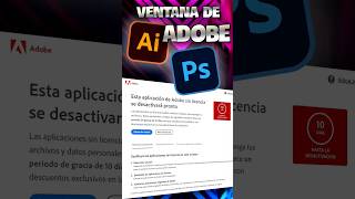 Ventana de licencia de adobe 2023 shorts [upl. by Akemaj]