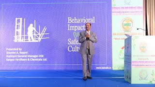 The Behavioral Impact on Safety Culture by Mr Shamim A Rayani  ISEI Excellence Awards 2024 [upl. by Fransisco]