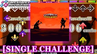 【DDR MAX2】 TSUGARU APPLE MIX SINGLE CHALLENGE 譜面確認＋クラップ [upl. by Brooking]