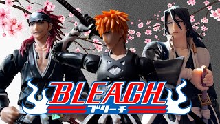 BLEACH Ichigo Renji Byakuya SHFIGUARTS Quickie Review [upl. by Abehsat]