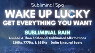 Get Everything You Want Subliminal Silent Frequencies AFFIRMATIONS RA [upl. by Lever483]