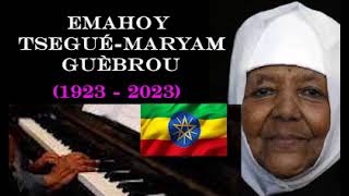 Emahoy Tsegué Maryam Guèbrou  1923  2023 RIP [upl. by Teyugn]