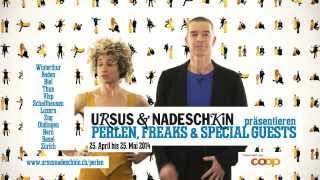 Ursus amp Nadeschkin Perlen Freaks amp Special Guests 2014  Trailer quotSiequot [upl. by Hubey772]