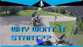 2014 DRZ400sm Wont Start [upl. by Wenz]