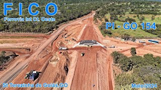 FICO Atualização Obras Pct 3  Manhã 020524  Voo1B  PI GO154  Obras Parte 17 [upl. by Cass]