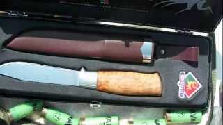 Brusletto hunter  a perfect hunting knife HD  review by Nosfctech [upl. by Ekle734]