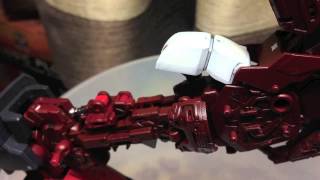 Painted Gundam Astray Red Frame PG  Part 1  WIP Slideshow with Commentary [upl. by Ladiv]