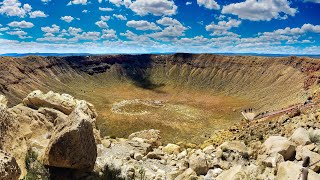 Meteor Crater Winslow Arizona  meteor ariizona vinkal [upl. by Ymia902]