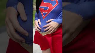 Super Girls are cared about by everyone！ superman anime supergirl funny cosplay [upl. by Karyn725]