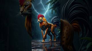 Tiger vs Rooster  Animal Fusion tiger rooster hen animalfusion [upl. by Htomit525]