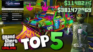 Top 5 Best Money Glitches in GTA Online 2024  Get Rich Fast [upl. by Benkley]