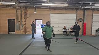 Scioto Open 2024  Jon Rose vs Angus Thompson Div B Longsword [upl. by Mccarthy]