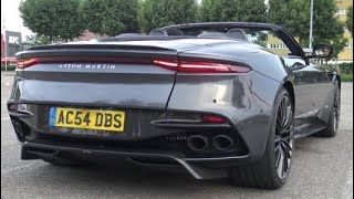 2020 Aston Martin DBS Superleggera Volante  Details START UP amp REVS [upl. by Askwith258]