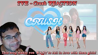 IVE 아이브 CRUSH MV REACTION [upl. by Anivlis]