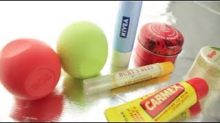 Мои бальзамы для губ Обзор  My lip balms review [upl. by Annahvas]