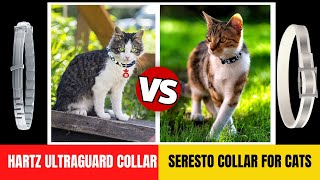 Hartz UltraGuard vs Seresto Flea amp Tick Collar for Cats  Which is Best [upl. by Nauqahs]