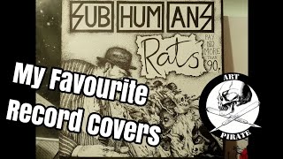 Why Subhuman’s Record Covers Are So Brilliant  Rats Ep  My Favourite Record Cover Art [upl. by Kenlay886]