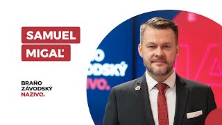 Kríza vo vládnej koalícii Hosťom je poslanec za Hlas–SD Samuel Migaľ [upl. by Abbub614]