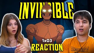 ROBOT Invincible 1x3 REACTION quotWho You Calling Uglyquot [upl. by Shyamal751]