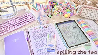 Overrated or not studytube trends ✨ pretty notes bullet journal ipad pros  more worth it [upl. by Hamaso977]