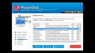 RegInOut Review  Why Use RegInOut Registry Cleaner and PC Optimizer [upl. by Kellda]