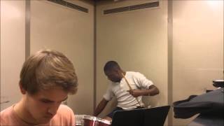 Chance The Rapper  Acid Rap  Piano and Drum Cover [upl. by Nire]