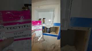 Washing Machine Outlet Box Replacement Valve ONLY Leak [upl. by Tattan]