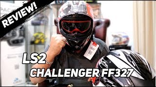 Review  LS2 Helmet Challenger FF327 buat para helmet lover [upl. by Veator]