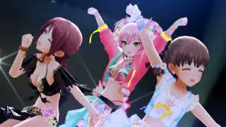 【デレステMV】銀のイルカと熱い風 by城ヶ崎美嘉・三船美優・佐久間まゆ [upl. by Tannenwald]