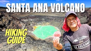 Hiking El Salvador’s Highest Active Volcano  Santa Ana Volcano [upl. by Assedo]