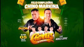 MIX AMOR AMOR  LOS CHARLIS DE LA CUMBIA  FELIZ CUMPLEAÑOS CHINO MARKINA  CALLEFINA PRODUCCIONES [upl. by Allerie817]