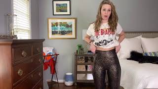 Spanx Leggings Do they make my booty look amazing  Try on haul [upl. by Ellissa391]