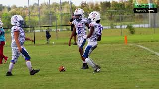 Pahokee Baby Blue Devils 10u Top Athlete Baby J Harold [upl. by Ihc]