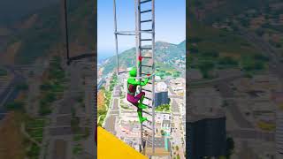 GTA 5 Epic Water Ragdolls  SpiderMan Jumps  Fails ep2393 shorts [upl. by Annahsit]